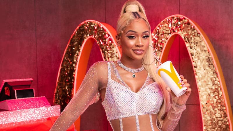 Exclusive: How Saweetie’s Social Media Savvy Helped Her Snag Her Own McDonald’s Meal Exclusive: How Saweetie’s Social Media Savvy Helped Her Snag Her Own McDonald’s Meal
