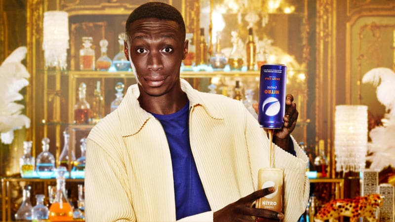 Pepsi Taps Silent TikTok Sensation Khaby Lame To Introduce The World 'To The First-Ever Nitrogen-Infused Cola' Pepsi Taps Silent TikTok Sensation Khaby Lame To Introduce The World 'To The First-Ever Nitrogen-Infused Cola'