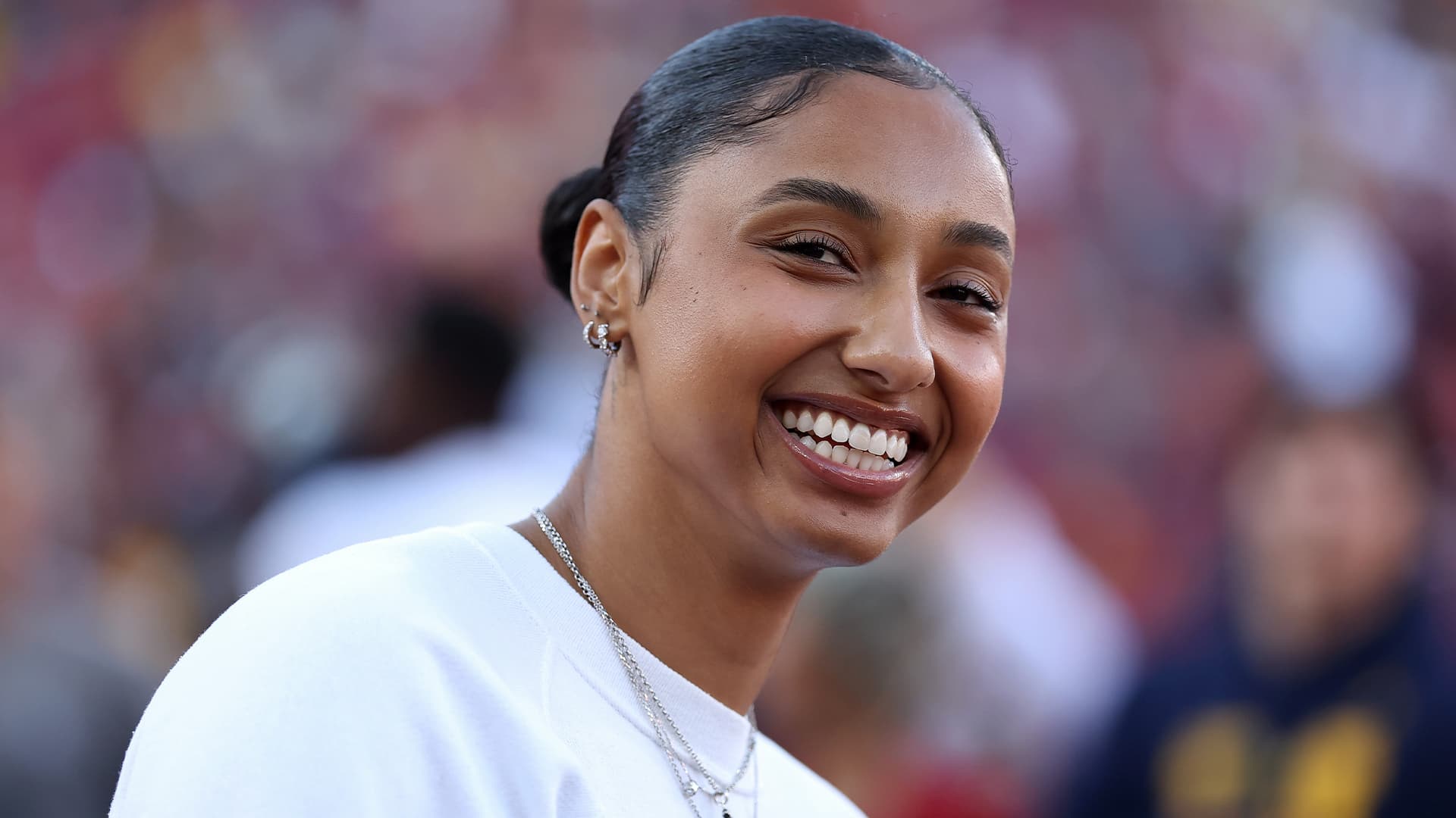 JuJu Watkins Makes History As The First College Athlete To Invest In A Women's Professional Sports Team JuJu Watkins Makes History As The First College Athlete To Invest In A Women's Professional Sports Team