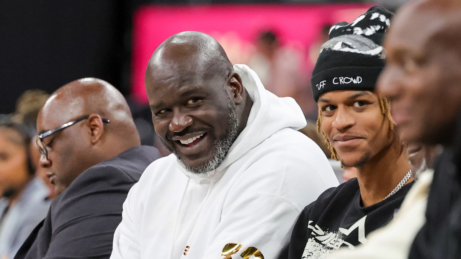 Shaquille O'Neal Is Bringing His Son Shareef Into The Fold At Shaq Brand — 'A Lot Of These Are His Designs'