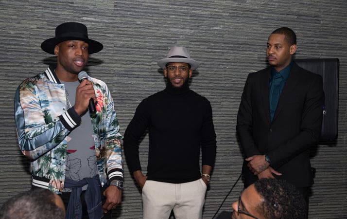 Carmelo Anthony, Chris Paul, Dwyane Wade Announce Support Fund For Black Community Carmelo Anthony, Chris Paul, Dwyane Wade Announce Support Fund For Black Community