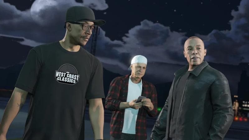 Dr. Dre, Jimmy Iovine and DJ Pooh Make Surprise Cameos in 'GTA Cayo Perico Heist' Dr. Dre, Jimmy Iovine and DJ Pooh Make Surprise Cameos in 'GTA Cayo Perico Heist'